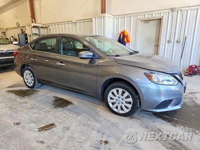 Czwarte zdjęcie samochodu z boku: 2017 NISSAN SENTRA SV VIN:3N1AB7AP3HL644029 - miniatura