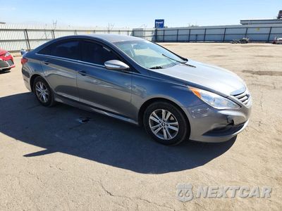 Czwarte zdjęcie samochodu z boku: 2014 HYUNDAI SONATA GLS VIN:5NPEB4ACXEH925542 - miniatura