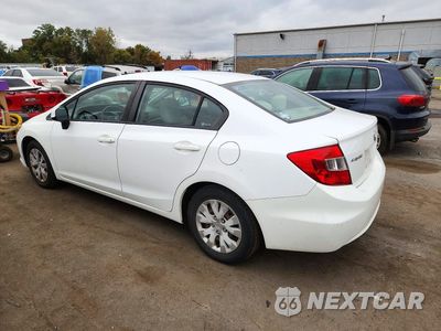 Drugie zdjęcie samochodu z przodu: 2012 HONDA CIVIC LX VIN:2HGFB2F57CH317715 - miniatura
