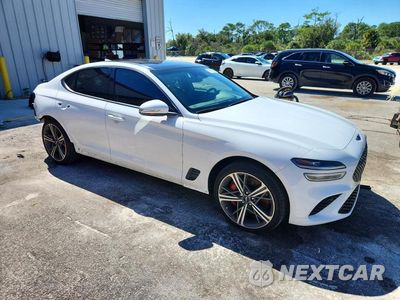 Czwarte zdjęcie samochodu z boku: 2025 GENESIS G70 2.5T SPORT PRESTIGE VIN:KMTG34SC9SU147287 - miniatura