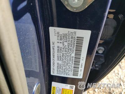 Zdjęcie 12 z 12 samochodu: 2018 HONDA ACCORD LX VIN:1HGCV1F13JA059190 - miniatura