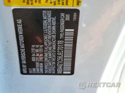 Zdjęcie 12 z 12 samochodu: 2018 BMW 430I VIN:WBA4Z1C56JEC70178 - miniatura