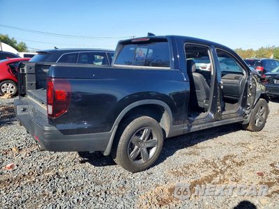 Trzecie zdjęcie samochodu z tyłu: 2023 HONDA RIDGELINE RTL VIN:5FPYK3F59PB026374 - miniatura