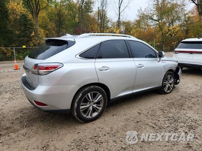 Trzecie zdjęcie samochodu z tyłu: 2015 LEXUS RX 350 BASE VIN:2T2ZK1BA9FC194065 - miniatura
