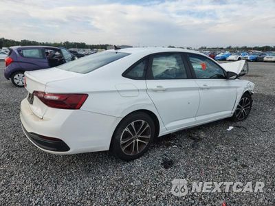 Trzecie zdjęcie samochodu z tyłu: 2022 VOLKSWAGEN JETTA SPORT VIN:3VWBM7BU5NM018937 - miniatura
