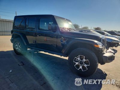 Czwarte zdjęcie samochodu z boku: 2021 JEEP WRANGLER UNLIMITED RUBICON VIN:1C4HJXFG0MW589924 - miniatura