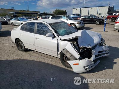 Czwarte zdjęcie samochodu z boku: 2005 HYUNDAI ELANTRA GLS VIN:KMHDN46D45U027105 - miniatura
