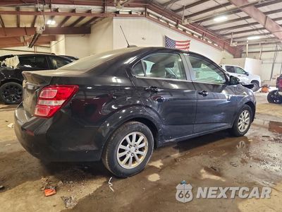 Trzecie zdjęcie samochodu z tyłu: 2020 CHEVROLET SONIC LT VIN:1G1JD5SB6L4135137 - miniatura