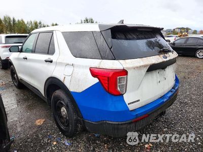 Drugie zdjęcie samochodu z przodu: 2021 FORD EXPLORER POLICE INTERCEPTOR VIN:1FM5K8AW9MNA05719 - miniatura