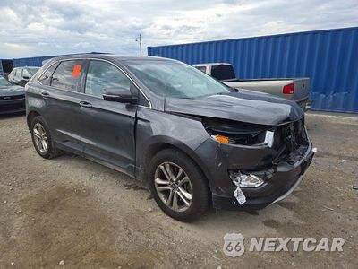 Czwarte zdjęcie samochodu z boku: 2015 FORD EDGE TITANIUM VIN:2FMTK4K9XFBC14958 - miniatura