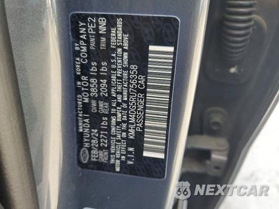 Zdjęcie 12 z 12 samochodu: 2024 HYUNDAI ELANTRA SEL VIN:KMHLM4DG5RU756358 - miniatura