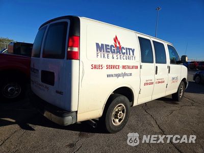 Trzecie zdjęcie samochodu z tyłu: 2014 GMC SAVANA G2500 VIN:1GTW7FCA4E1912256 - miniatura