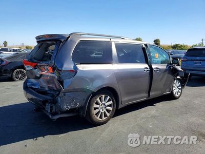 Trzecie zdjęcie samochodu z tyłu: 2012 TOYOTA SIENNA LIMITED 7-PASSENGER VIN:5TDYK3DC7CS220837 - miniatura