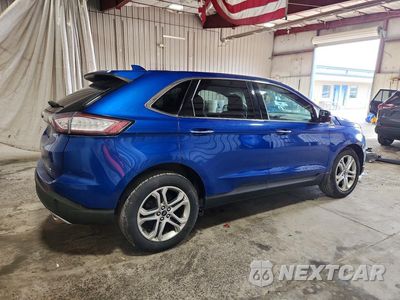 Trzecie zdjęcie samochodu z tyłu: 2018 FORD EDGE TITANIUM VIN:2FMPK4K87JBC33162 - miniatura