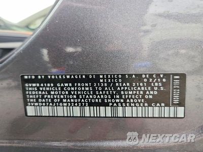 Zdjęcie 12 z 12 samochodu: 2016 VOLKSWAGEN JETTA SE VIN:3VWD67AJ1GM324272 - miniatura