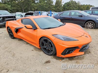 Czwarte zdjęcie samochodu z boku: 2022 CHEVROLET CORVETTE STINGRAY 1LT VIN:1G1YA2D45N5110912 - miniatura