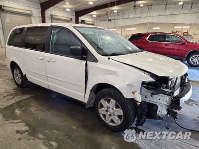 Czwarte zdjęcie samochodu z boku: 2010 DODGE GRAND CARAVAN SE VIN:2D4RN4DE6AR417154 - miniatura