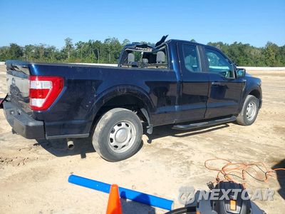 Trzecie zdjęcie samochodu z tyłu: 2021 FORD F150 SUPER CAB VIN:1FTEX1CBXMFA05231 - miniatura