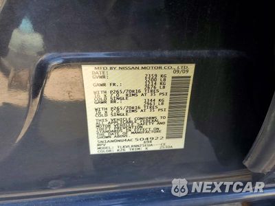 Zdjęcie 13 z 13 samochodu: 2010 NISSAN XTERRA X VIN:5N1AN0NU4AC504922 - miniatura