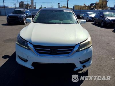 Piąte zdjęcie samochodu w środku: 2014 HONDA ACCORD EXL VIN:1HGCR3F86EA012044 - miniatura