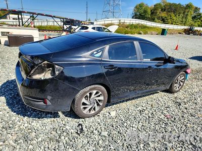 Trzecie zdjęcie samochodu z tyłu: 2016 HONDA CIVIC EX VIN:19XFC2F74GE010758 - miniatura