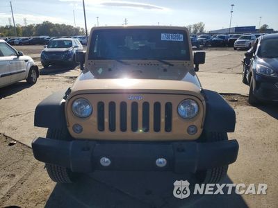 Piąte zdjęcie samochodu w środku: 2014 JEEP WRANGLER SPORT VIN:1C4AJWAG1EL155713 - miniatura