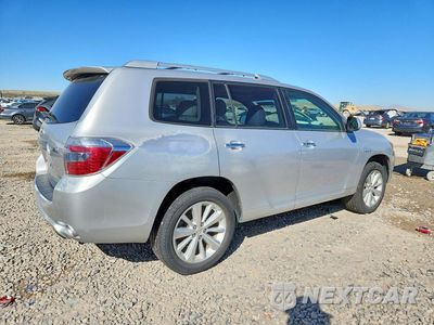 Trzecie zdjęcie samochodu z tyłu: 2010 TOYOTA HIGHLANDER HYBRID LIMITED VIN:JTEJW3EH3A2038312 - miniatura