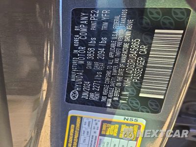 Zdjęcie 13 z 13 samochodu: 2024 HYUNDAI ELANTRA SE VIN:KMHLL4DG3RU845865 - miniatura