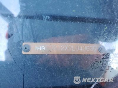 Zdjęcie 12 z 12 samochodu: 1994 HONDA CIVIC DX VIN:1HGEJ212XRL043630 - miniatura
