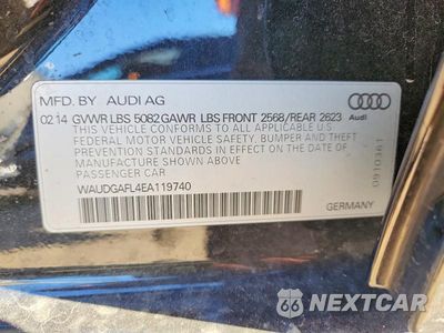 Zdjęcie 12 z 12 samochodu: 2014 AUDI S4 PREMIUM PLUS VIN:WAUDGAFL4EA119740 - miniatura