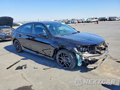 Czwarte zdjęcie samochodu z boku: 2025 HONDA CIVIC SPORT VIN:2HGFE4F88SH318142 - miniatura
