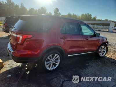 Trzecie zdjęcie samochodu z tyłu: 2018 FORD EXPLORER XLT VIN:1FM5K7D83JGA95568 - miniatura
