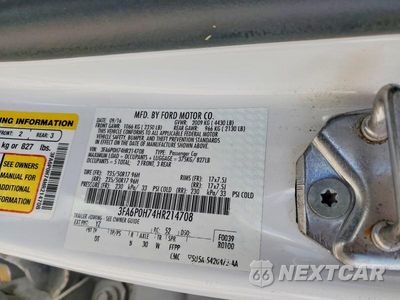 Zdjęcie 13 z 13 samochodu: 2017 FORD FUSION SE VIN:3FA6P0H74HR214708 - miniatura