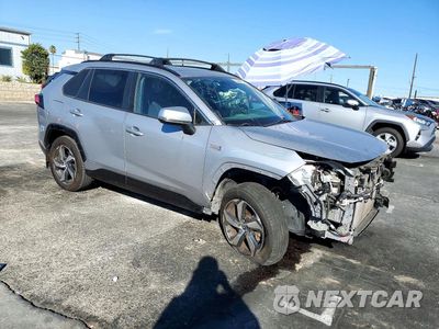 Czwarte zdjęcie samochodu z boku: 2021 TOYOTA RAV4 PRIME SE VIN:JTMAB3FV1MD041027 - miniatura