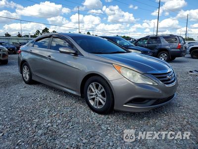 Czwarte zdjęcie samochodu z boku: 2014 HYUNDAI SONATA GLS VIN:5NPEB4ACXEH941031 - miniatura