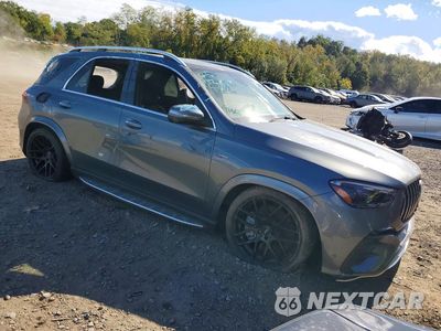 Czwarte zdjęcie samochodu z boku: 2024 MERCEDES-BENZ GLE AMG 53 4MATIC VIN:4JGFB6BB9RB105719 - miniatura