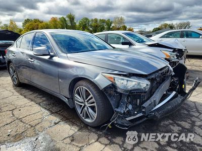 Czwarte zdjęcie samochodu z boku: 2016 INFINITI Q50 3.0T PREMIUM VIN:JN1EV7AR7GM345349 - miniatura