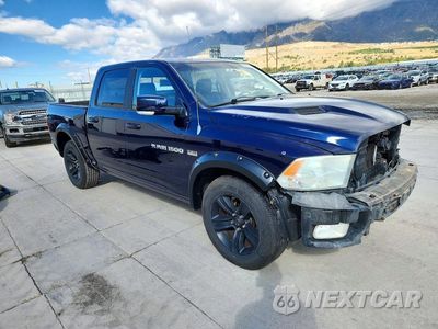 Czwarte zdjęcie samochodu z boku: 2012 DODGE RAM 1500 SPORT VIN:1C6RD7MT5CS211333 - miniatura
