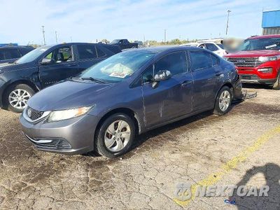 2014 HONDA CIVIC LX 19XFB2F5XEE019642 - główne zdjęcie licytacji z USA - miniatura