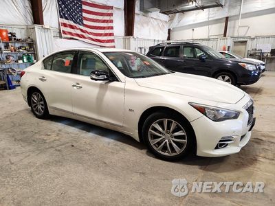 Czwarte zdjęcie samochodu z boku: 2017 INFINITI Q50 3.0T PREMIUM VIN:JN1EV7AR8HM834540 - miniatura