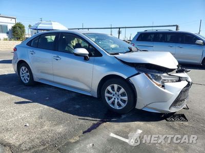 Czwarte zdjęcie samochodu z boku: 2020 TOYOTA COROLLA LE VIN:JTDEPRAE5LJ115255 - miniatura