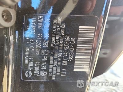 Zdjęcie 12 z 12 samochodu: 2016 HYUNDAI ACCENT SE VIN:KMHCT4AE7GU951641 - miniatura