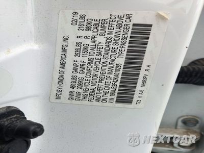 Zdjęcie 12 z 12 samochodu: 2019 ACURA TLX TECHNOLOGY VIN:19UUB2F42KA010285 - miniatura