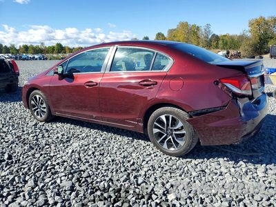 Drugie zdjęcie samochodu z przodu: 2013 HONDA CIVIC EX VIN:19XFB2F88DE003271 - miniatura