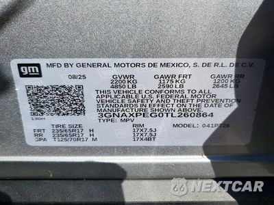 Zdjęcie 13 z 13 samochodu: 2026 CHEVROLET EQUINOX LT VIN:3GNAXPEG0TL260864 - miniatura