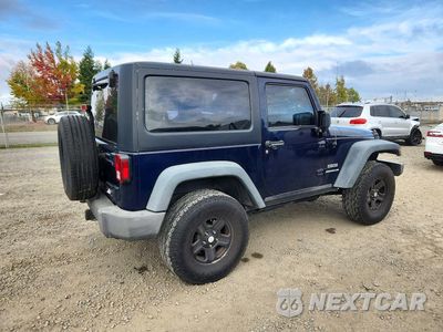 Trzecie zdjęcie samochodu z tyłu: 2013 JEEP WRANGLER SPORT VIN:1C4AJWAG0DL583626 - miniatura