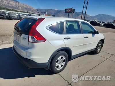 Trzecie zdjęcie samochodu z tyłu: 2013 HONDA CR-V LX VIN:5J6RM4H37DL059594 - miniatura