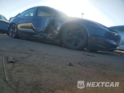 Czwarte zdjęcie samochodu z boku: 2025 TESLA MODEL 3 VIN:5YJ3E1ET0SF926510 - miniatura