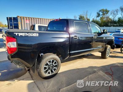 Trzecie zdjęcie samochodu z tyłu: 2021 TOYOTA TUNDRA SR5 VIN:5TFDY5F10MX035691 - miniatura