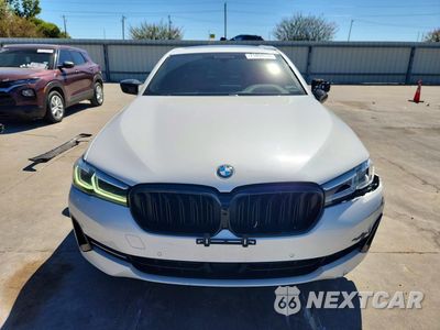 Piąte zdjęcie samochodu w środku: 2021 BMW 540 I VIN:WBA53BJ0XMWW88810 - miniatura